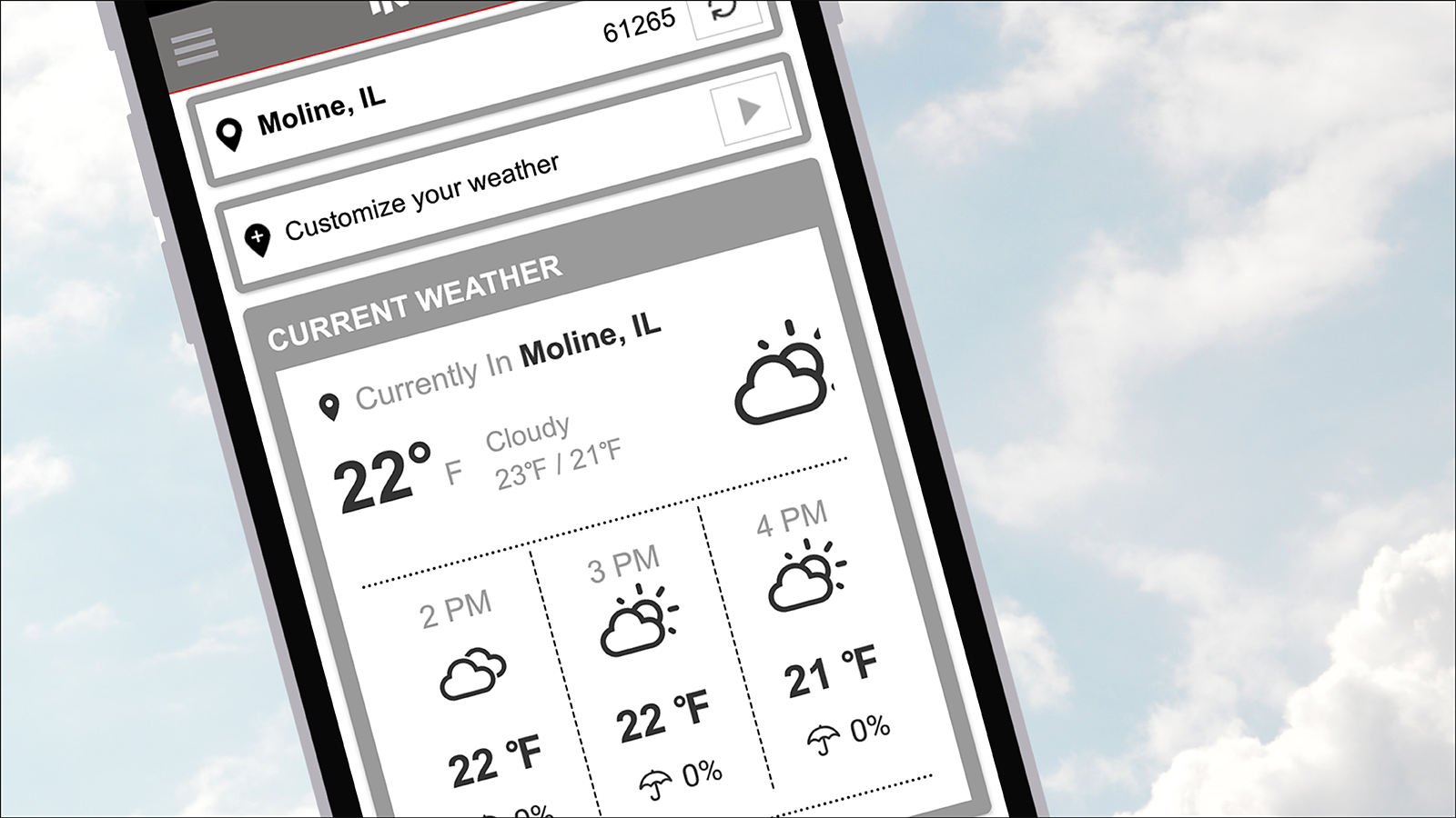 Now app Weather